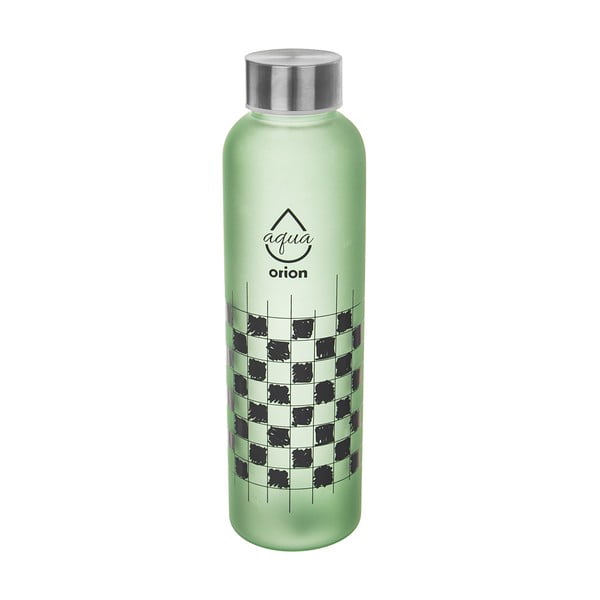 Zielona szklana butelka 600 ml Šachovnice – Orion-image-3