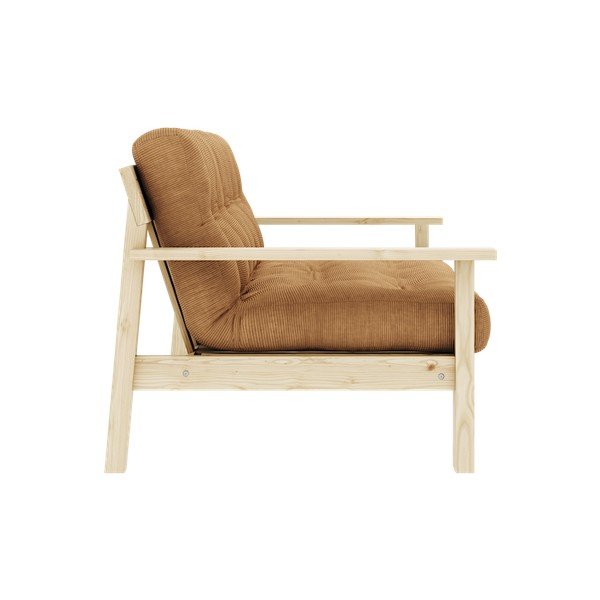 Musztardowa rozkładana sofa 218 cm Unwind – Karup Design-image-4