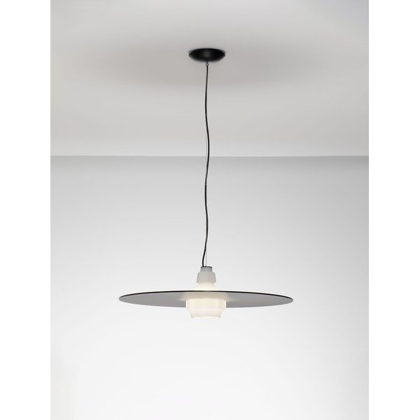 Stalowa lampa wisząca w kolorze matowej czerni ø 60 cm Lora – Nova Luce-image-3