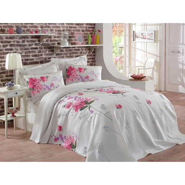 Lekka bawełniana narzuta na łóżko Sumbul, 200x235 cm