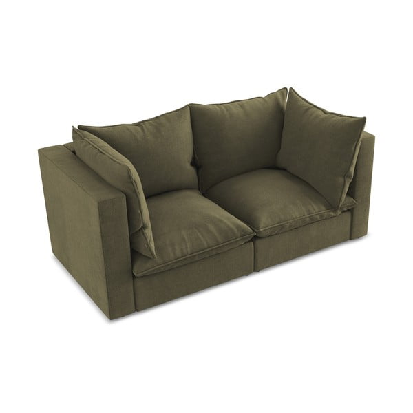 Sofa w kolorze khaki 180 cm Manao – Makamii-image-2