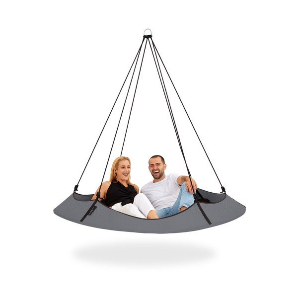 Szara huśtawka ogrodowa –  Hangout Pod-image-3