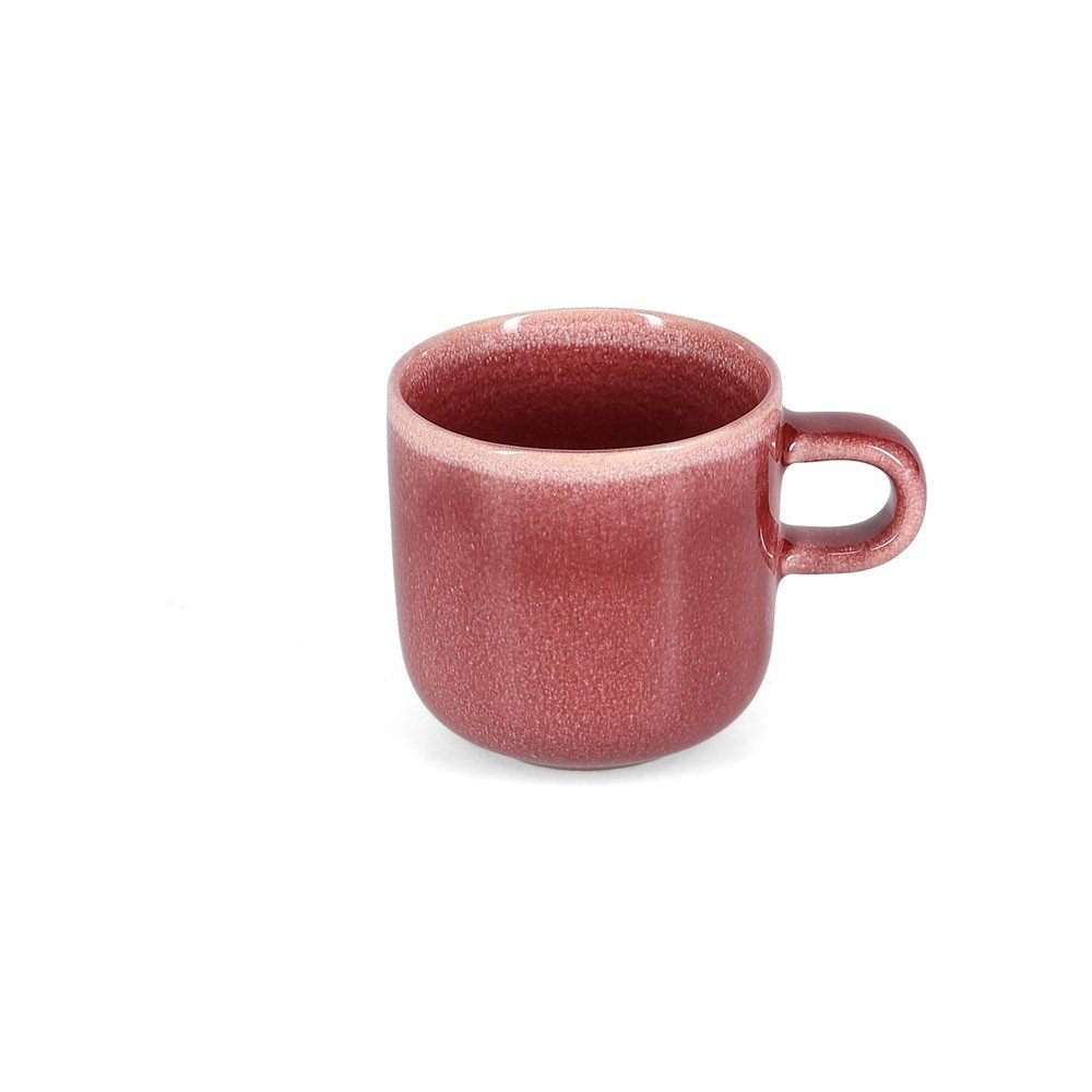 Bordowa kamionkowa filiżanka 220 ml Duna – ONA (zdjęcie 4)