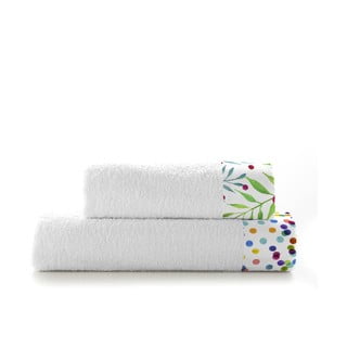 Zestaw 2 bawełnianych ręczników Happy Friday Basic Confetti