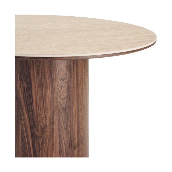 Okrągły stół z ceramicznym blatem ø 120 cm Delphi – House Nordic-image-4