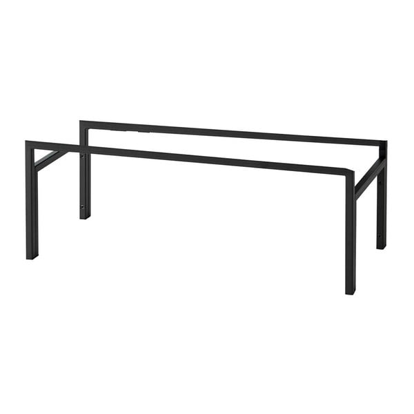 Czarna metalowa podstawa do szafek 176x38 cm Edge by Hammel – Hammel Furniture