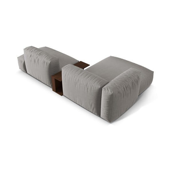 Jasnoszary narożnik modułowy (lewostronny) Martina – Micadoni Home-image-3