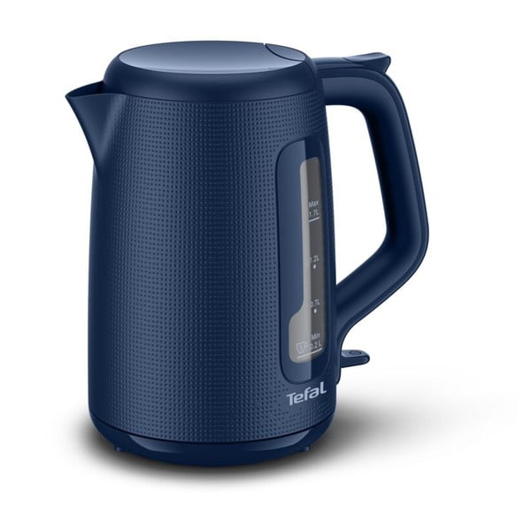 Ciemnoniebieski plastikowy czajnik elektryczny 1,7 l KO2M0410 – Tefal