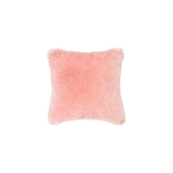 Różowa poduszka Tiseco Home Studio Fluffy, 45x45 cm