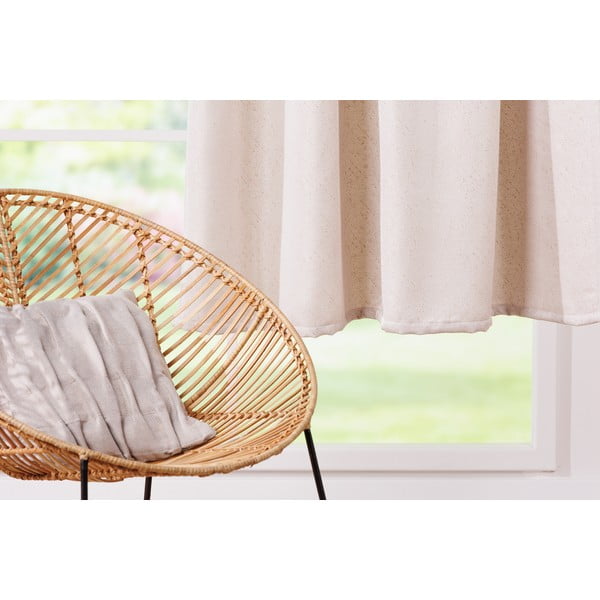 Kremowa zasłona 140x160 cm Soho – Mendola Fabrics-image-2