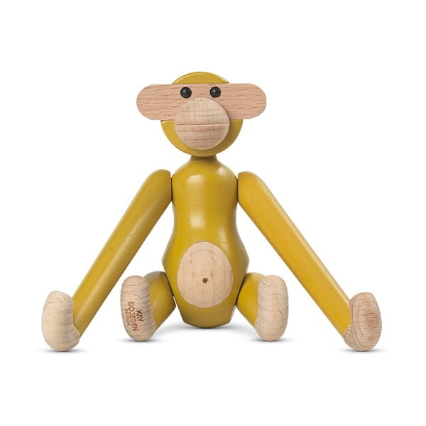 Figurka z litego drewna (wysokość 9,5 cm) Monkey Mini – Kay Bojesen Denmark