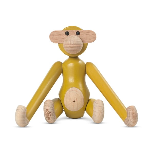 Figurka z litego drewna (wysokość 9,5 cm) Monkey Mini – Kay Bojesen Denmark