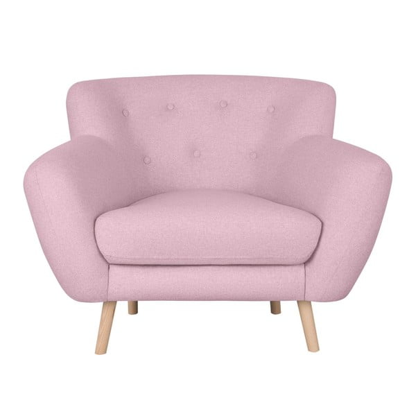 Różowy fotel Kooko Home Pop