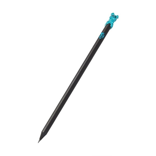 Czarny ołówek z dekoracją w kształcie psa TINC
