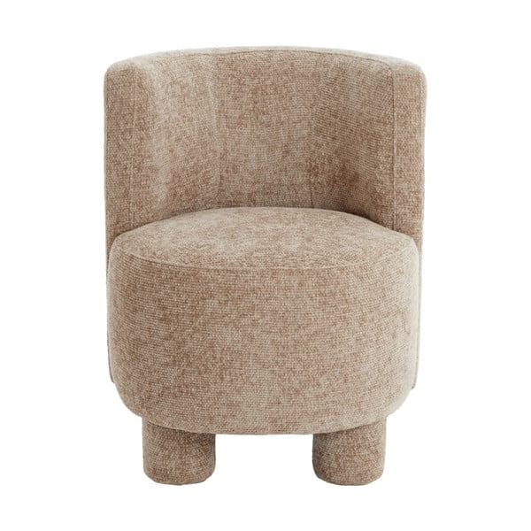 Jasnobrązowy fotel Kamova – Light & Living