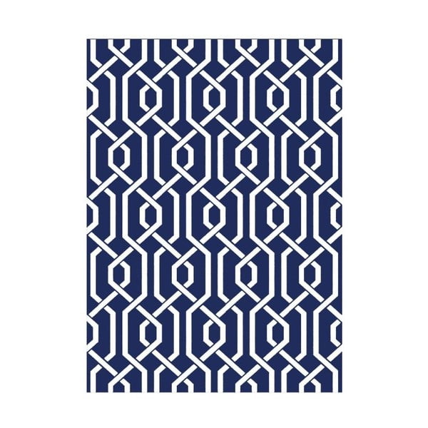 Ręcznie tkany dywan Camila Blue, 155x240 cm