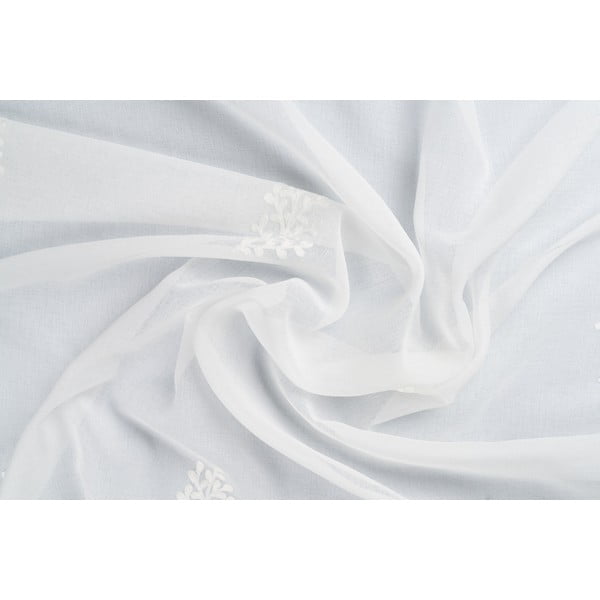 Biała firanka 300x245 cm Fibula – Mendola Fabrics