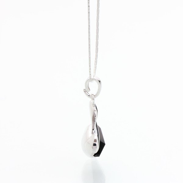 Naszyjnik z kryształami Swarovski Elements Laura Bruni Black Swan-image-1