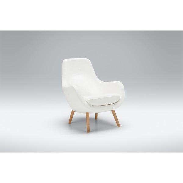 Biały fotel Stefani – Sits-image-1