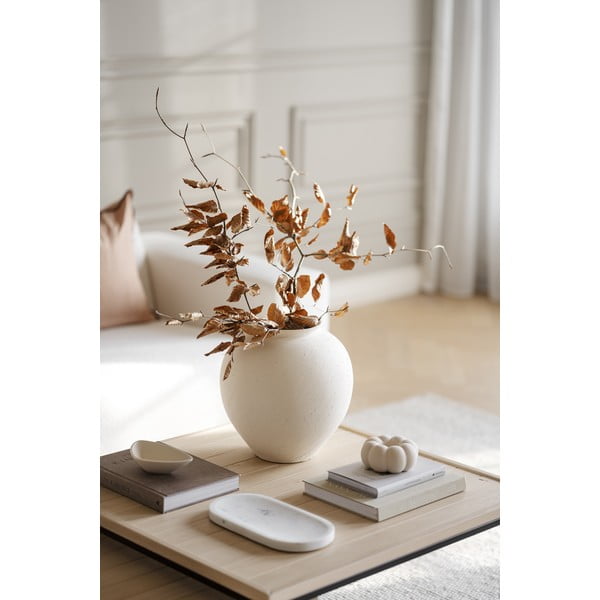 Stolik z blatem z drewna dębowego ø 80 cm Deerfield – Rowico-image-4