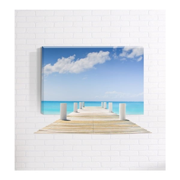 Obraz ścienny 3D Mosticx Plaża, 40x60 cm