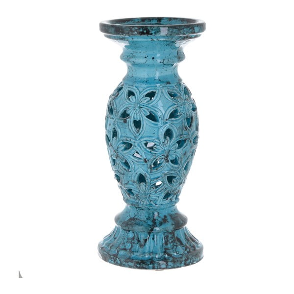 Ceramiczny świecznik InArt Antique, wys. 28 cm