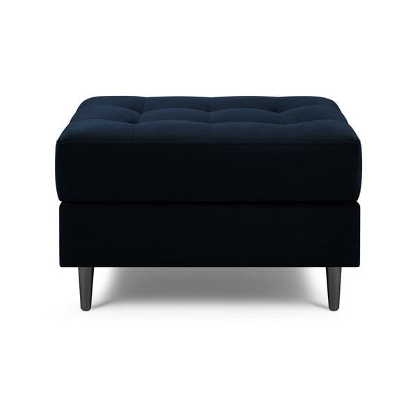 Niebieski aksamitny podnóżek Milo Casa Santo-image-3