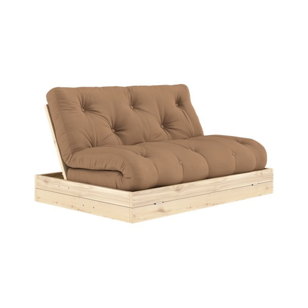 Brązowa rozkładana sofa 145 cm Flip – Karup Design-image-3