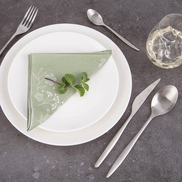 Sztućce ze stali nierdzewnej w kolorze srebra 24 szt. – Orion-image-2