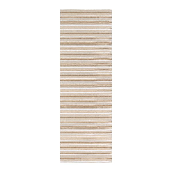 Brązowo-biały dywan odpowiedni na zewnątrz Narma Hullo, 70x100 cm