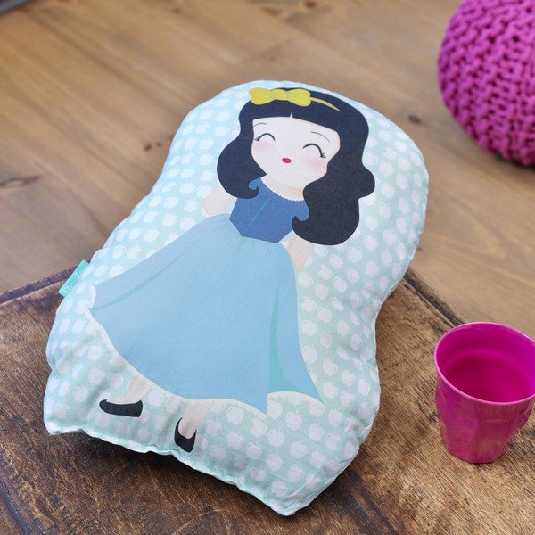 Poduszka bawełniana Mr. Fox Snow White, 40x30 cm-image-1