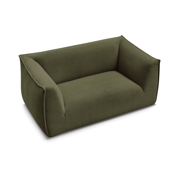 Zielona sztruksowa sofa 170 cm Giorgia – Bobochic Paris-image-3