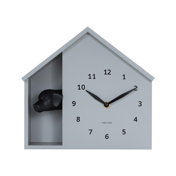 Zegar ścienny Peeking Doggy – Karlsson