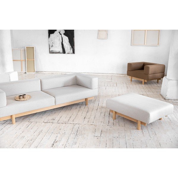 Jasnożółta sofa 260 cm Alchemist – EMKO-image-1