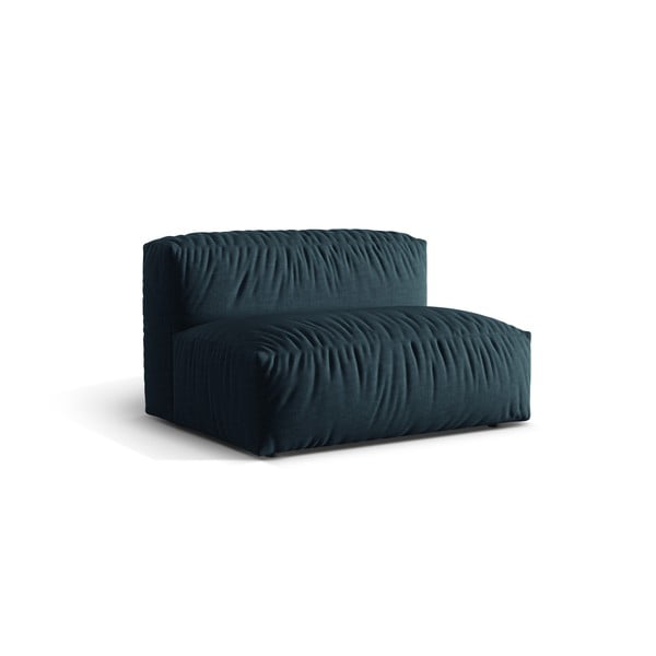 Ciemnoniebieski moduł sofy (moduł środkowy) Martina – Micadoni Home-image-1