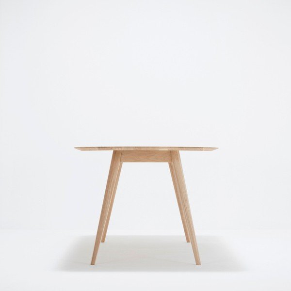 Stół z litego drewna dębowego Gazzda Stafa, 200x90 cm-image-2