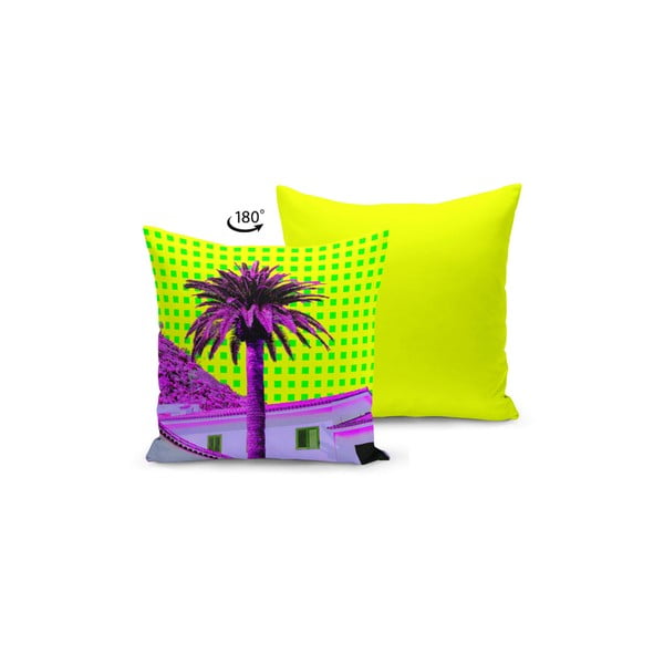 Poduszka z wypełnieniem Kate Louise Neo Palm, 43x43 cm-image-1