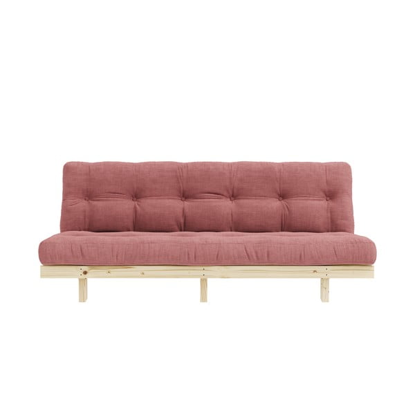 Różowa sztruksowa sofa 200 cm Lean – Karup Design