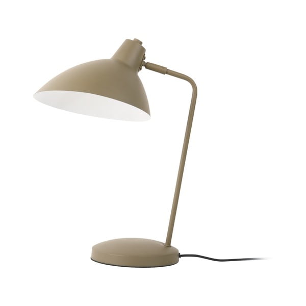 Zielona lampa stołowa z metalowym kloszem (wysokość 49 cm) Casque – Leitmotiv