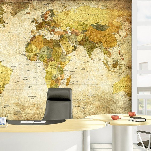 Tapeta wielkoformatowa World Map-image-1
