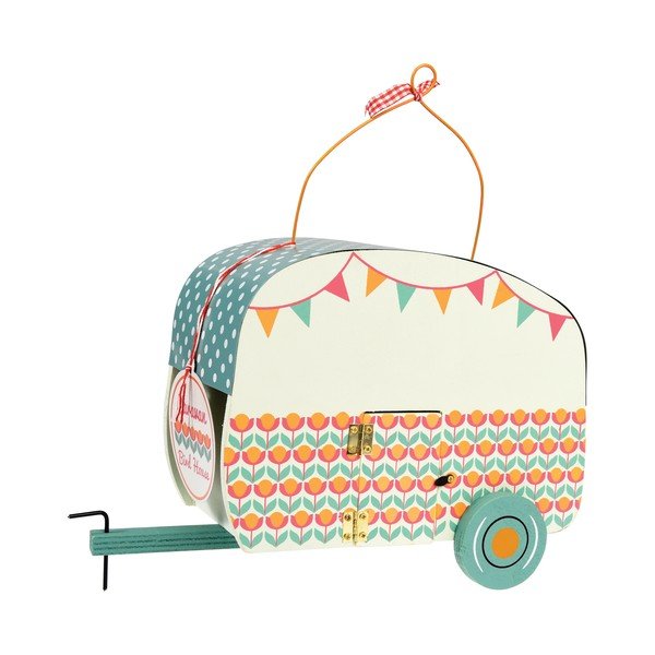 Kolorowa budka dla ptaków w kształcie kampera Rex London Frank-image-3