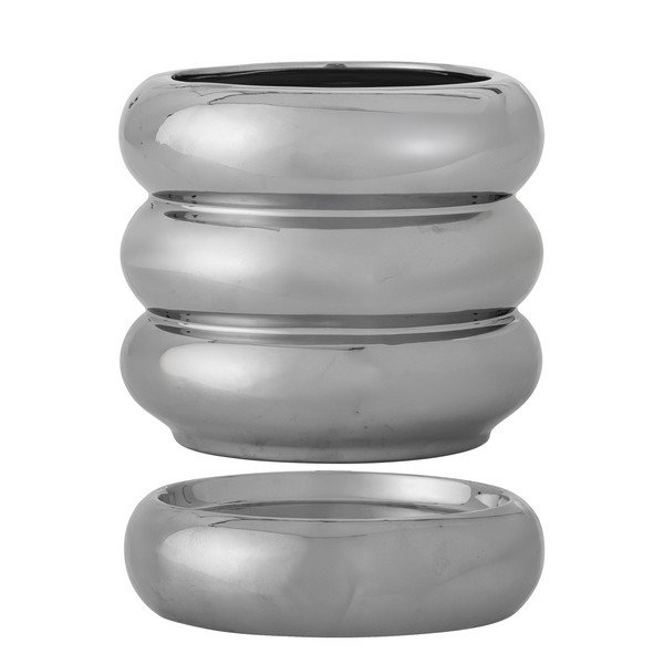 Kamionkowa osłonka na doniczkę ø 16 cm Shine – Bloomingville-image-2