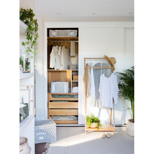 Bambusowy wieszak na ubrania Compactor Range-image-1