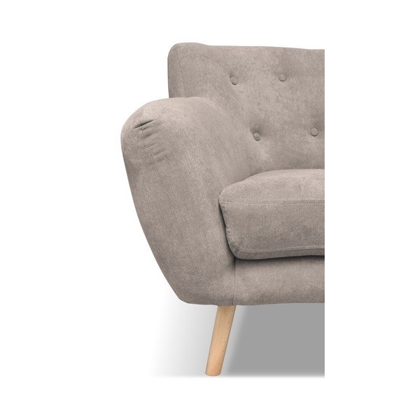 Szarobeżowa sofa Cosmopolitan design London, 162 cm-image-3