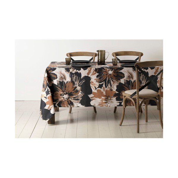 Bawełniany obrus 160x260 cm Fleurs – Côté Table