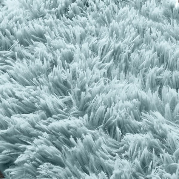 Turkusowy dywanik łazienkowy 50x80 cm Cuddly – Catherine Lansfield-image-1