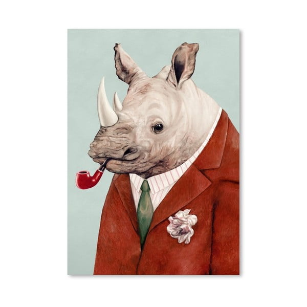 Plakat "Rhino", 42x60 cm
