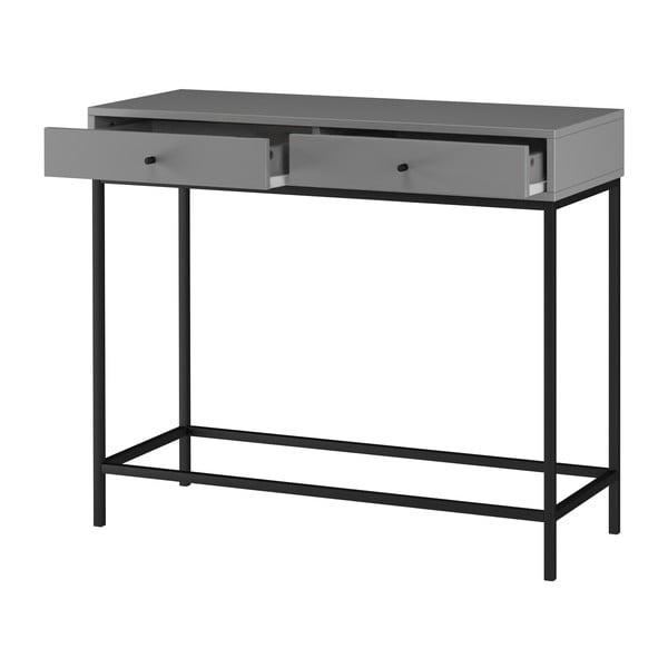 Szara konsola 35x90 cm Celine – Støraa