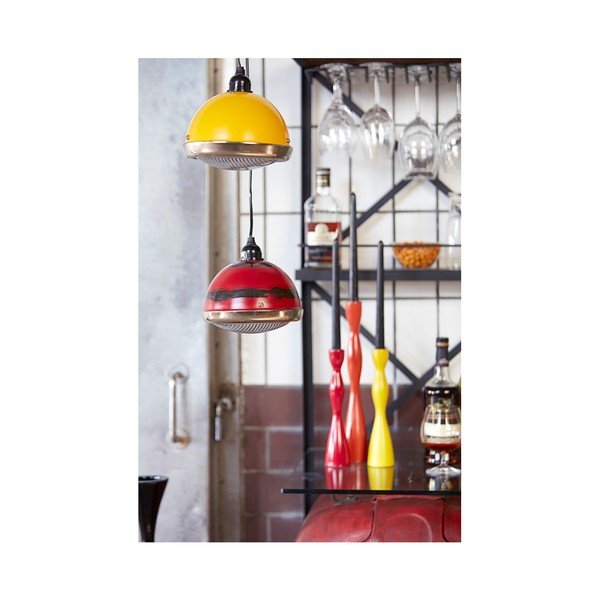 Żółta lampa wisząca Canett Vintage-image-1