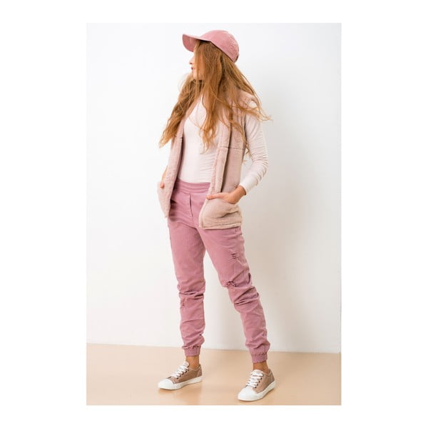 Różowa kamizelka Lull Loungewear Cute Unicorn, rozmiar XL